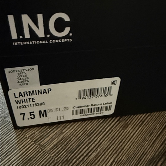 INC International Concepts Women's white Strappy Heels - Picture 11 of 13